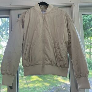 Old Navy Light Tan Bomber Jacket